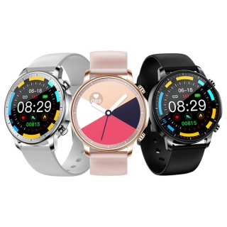 Newest V23 Round Full Touch Screen Custom Dial Women Smartwatch