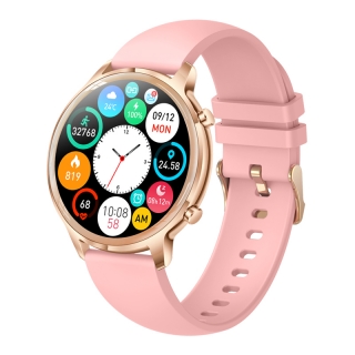 UPgraded T18 Hi-Fi Sound Bluetooth Calling Smart Watch for Women Ladies