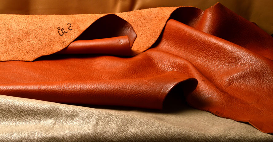 A leather material