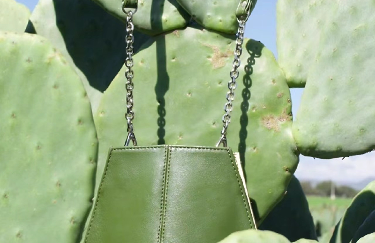 Cactus Vegan Leather Bag