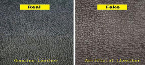 Genuine leather and artificial leather