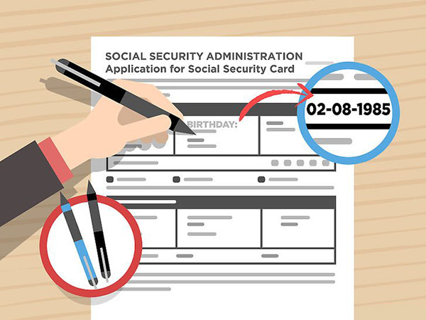 Reporting the loss to social security bureau