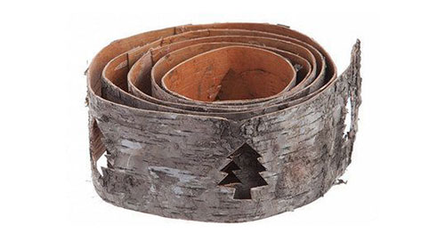 Tree bark belt