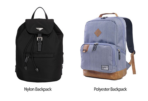 Nylon vs. Polyester in Backpack