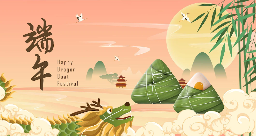 Happy Dragon Boat Festival  Wholesale Earbuds