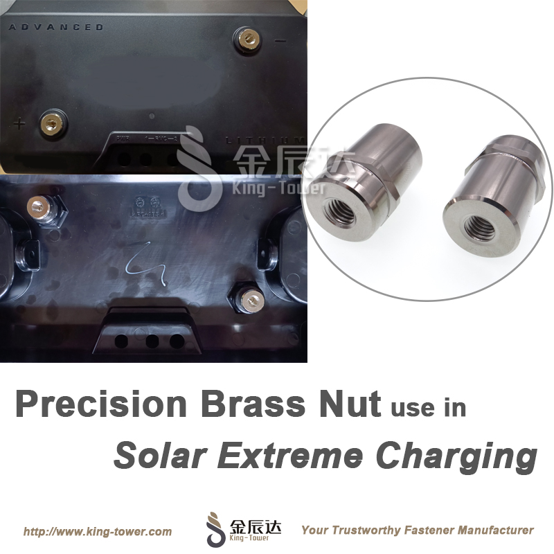 precision brass nut