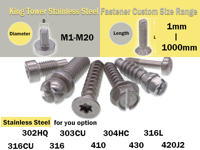 Custom Stainless Steel Fastener