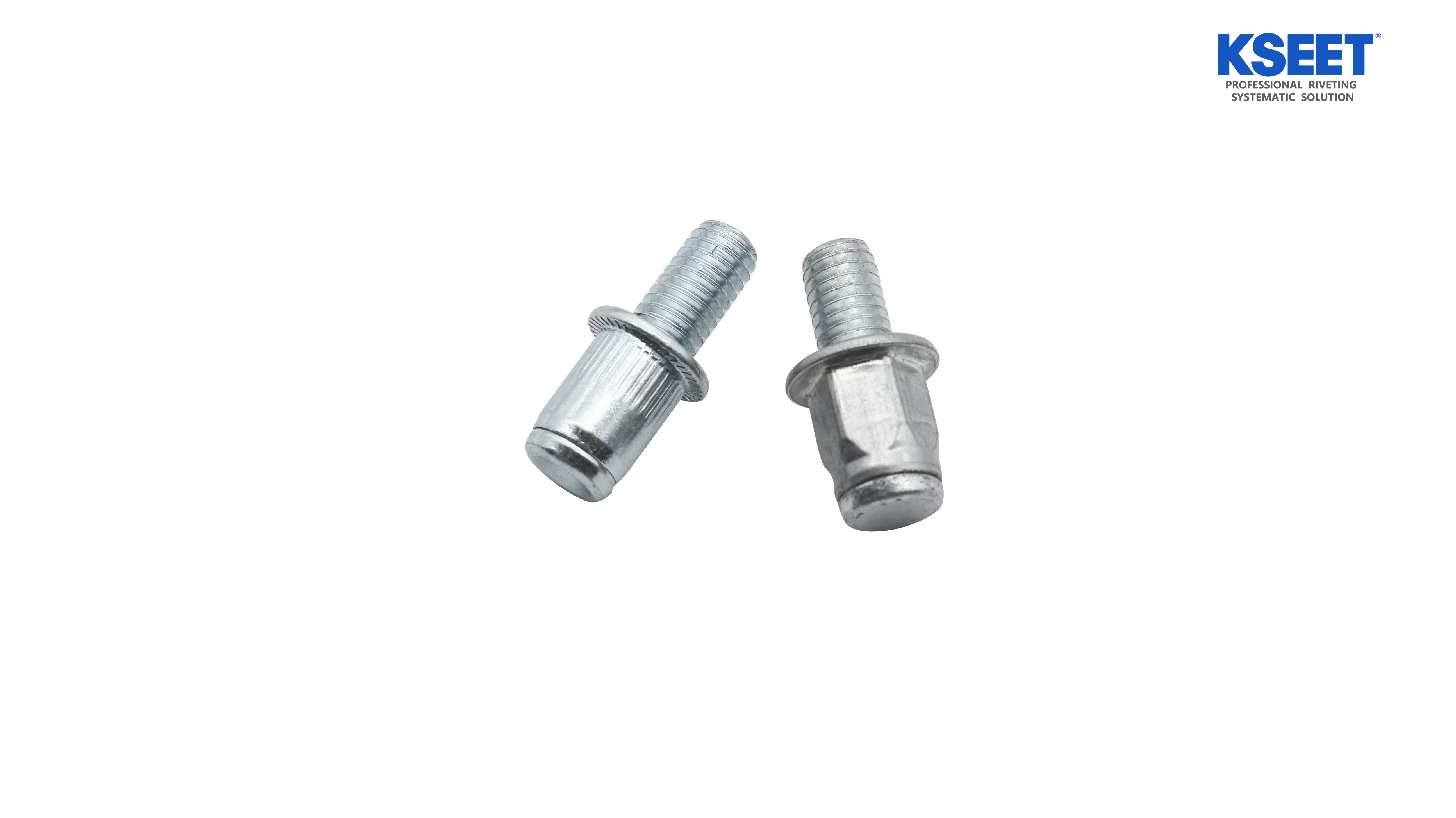 Carbon Steel Zinc Plated Partial Hex Rivet Stud