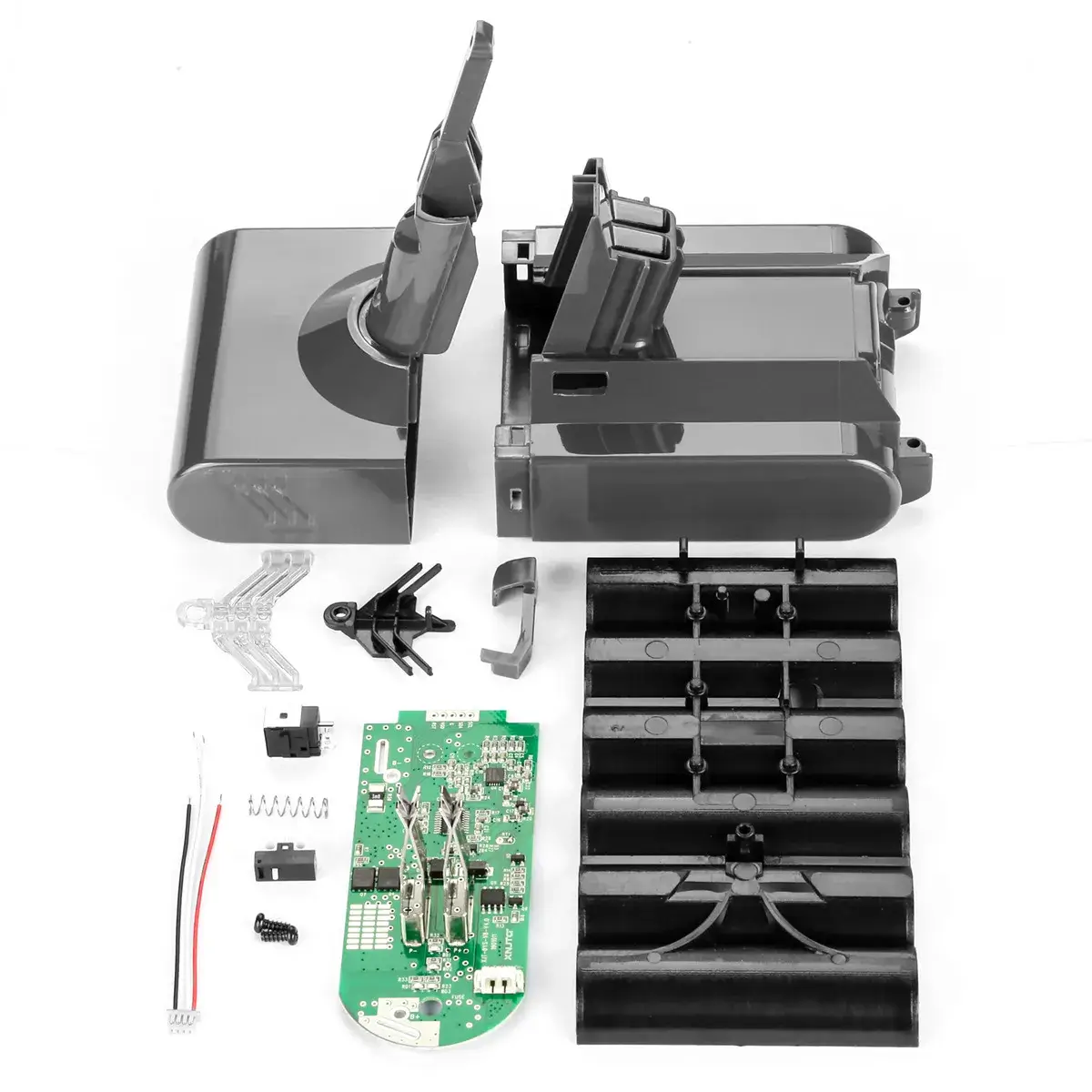 Suitable for Dyson V8 21.6V vacuum cleaner lithium battery PCB protection board/battery shell nesting material Suitable for Dyson V8 21.6V vacuum cleaner lithium battery PCB protection board/battery shell nesting material