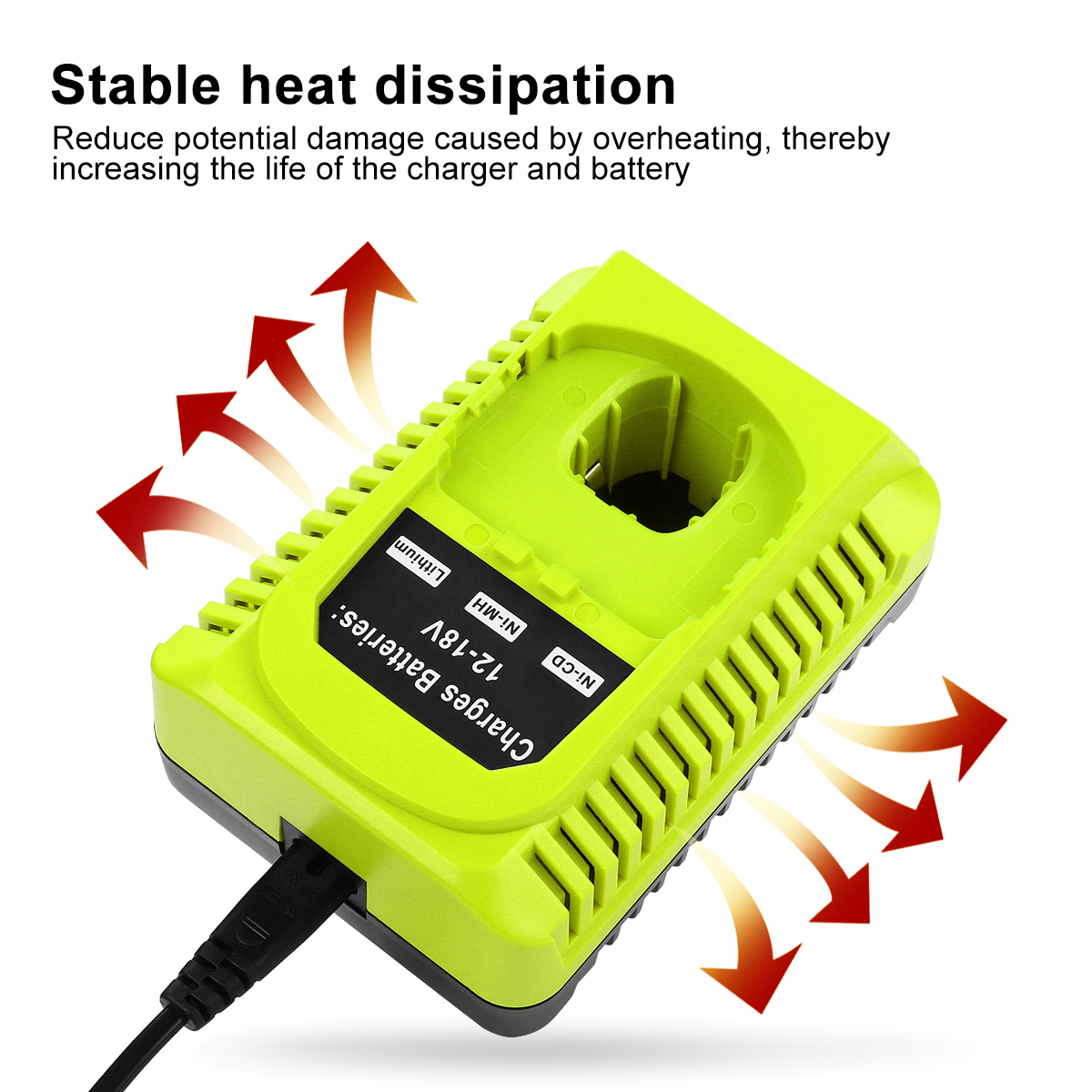 for Ryobi 12-18V Battery Charger