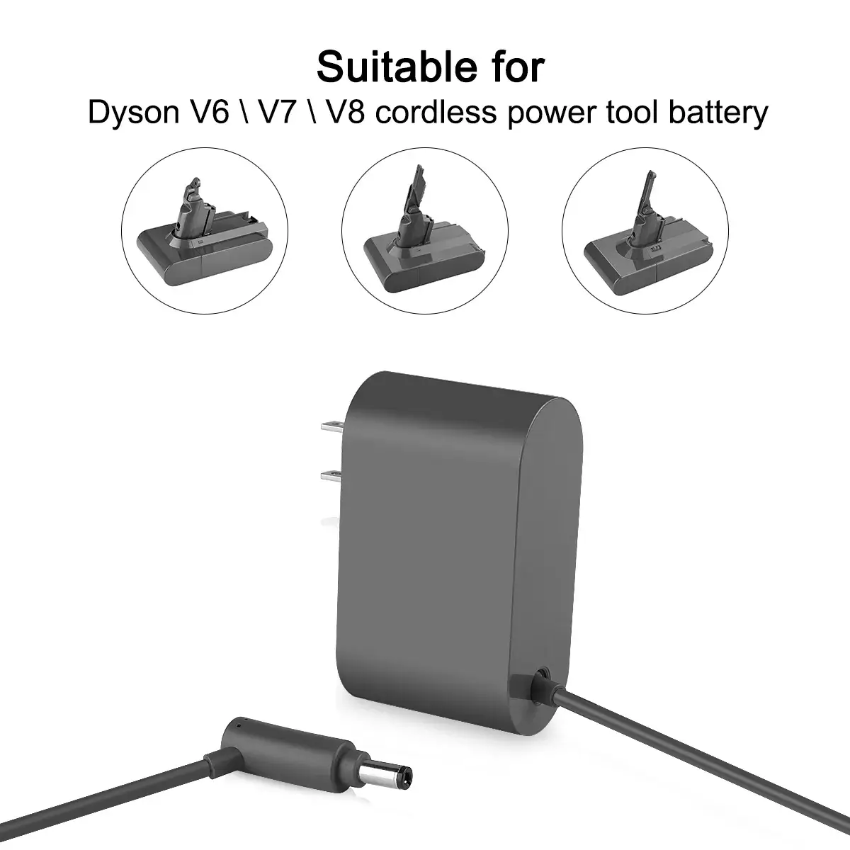 21.6v Charger For Dyson Vacuum Cleaner Batteries V6 V7 V8 Ac Adapter 21.6v Charger For Dyson Vacuum Cleaner Batteries V6 V7 V8 Ac Adapter
