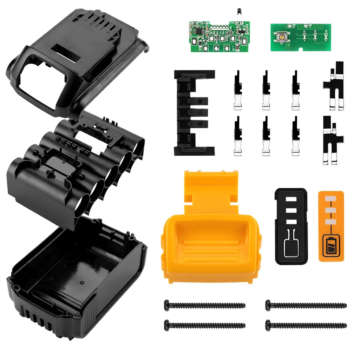 DeWalt power tool plastic shell protective plate DeWalt power tool plastic shell protective plate