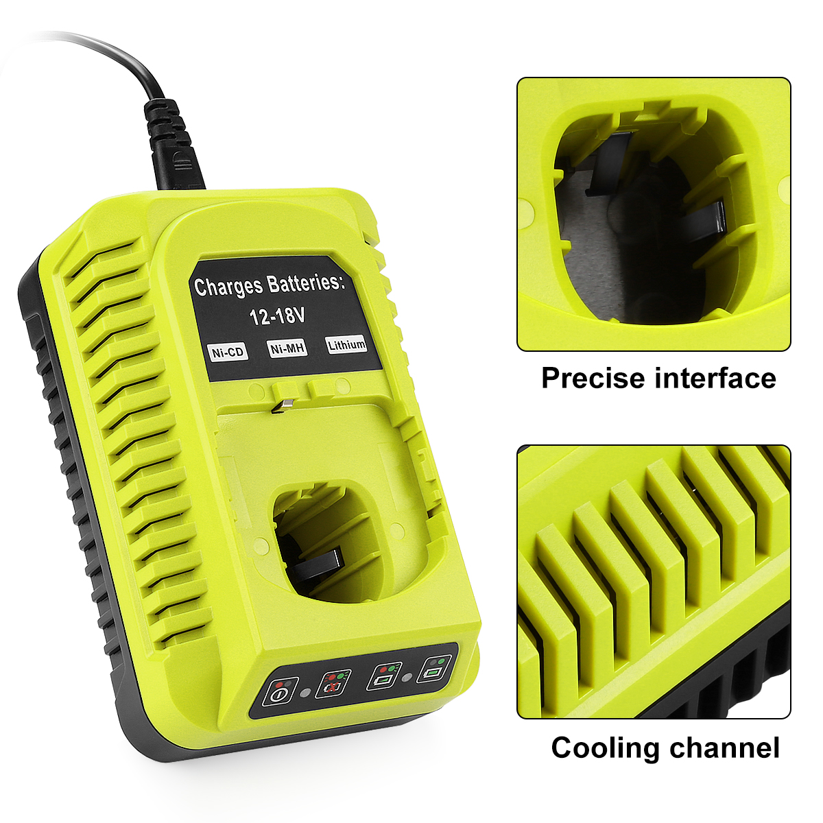 For Ryobi 18v Battery Charger