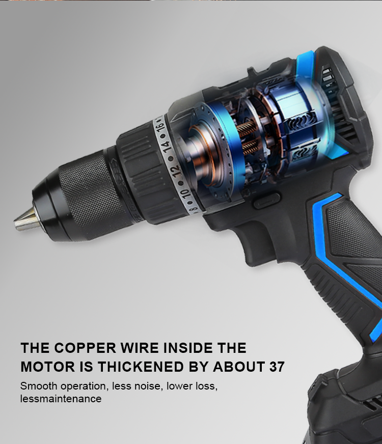 Makita - クルクルパーマ Powerful XJT-30-CC 20V Impact Drill For Makita—88 Nm High Torque