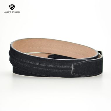 Casual Black Suede Leather / PU Belt