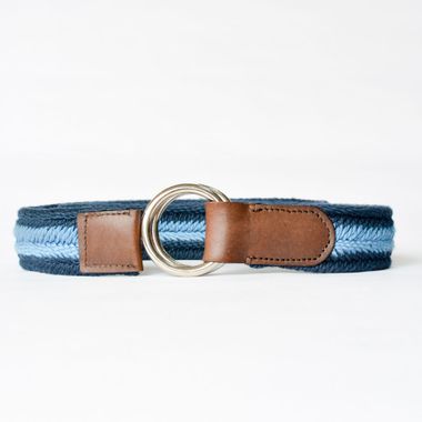 Two O Ring Knitted Belt