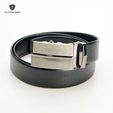 Ratchet Vegetarian Belt with Alloy Automatic Buckle