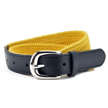Fashional Yellow Webbing Belt