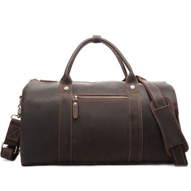 Crazy Horse Leather Luggage Bag