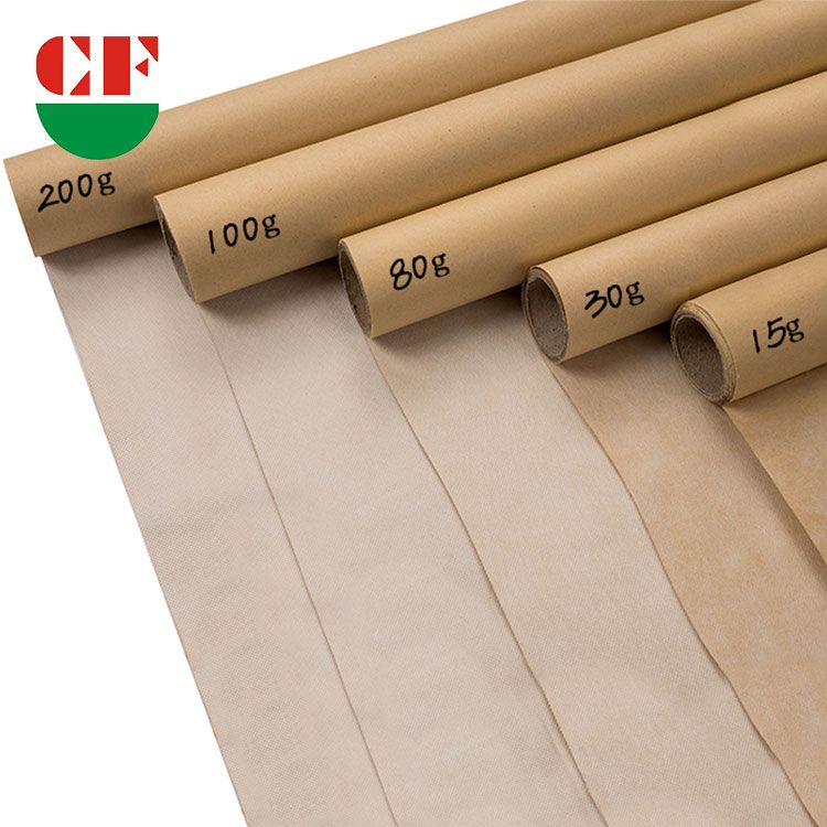 Self adhesive nonwoven fabric