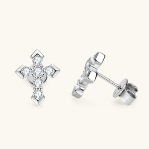 Cross Stud Earrings
