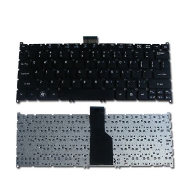 US RU keyboard hot selling printing letters keyboard for acer s3 AO756 series laptop keyboard