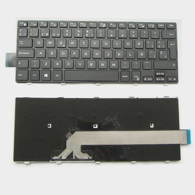 Spanish laptop keyboard for Dell Inspiron 14-3000 Series Spanish Teclado with frame