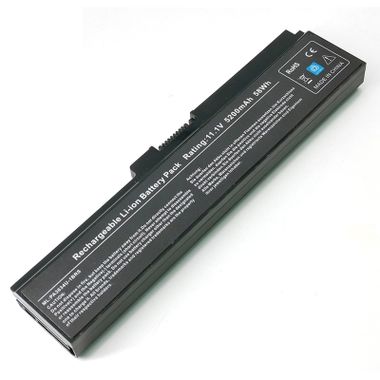 11.1V 5200mAh laptop battery cell for Toshiba M800 U400 PA3634 PA3634U-1BRS Black notebook battery