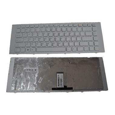 US laptop keyboard for sony VPC-EG series keyboard white