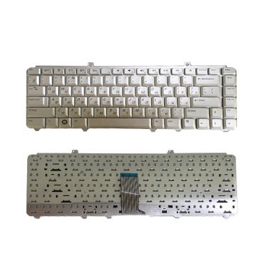 RU laptop keyboard for Dell 1520 1525 series keyboard sliver