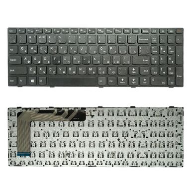 Laptop Russian  keyboard For Lenovo with power button with frame