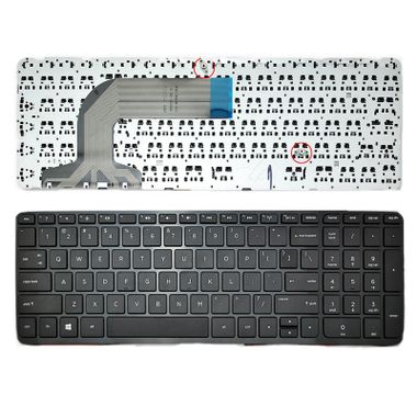 US notebook keyboard for HP Pavilion 17-E series keyboard white