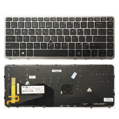 Black Laptop keyboard with Backlit for hp series notebook US layout