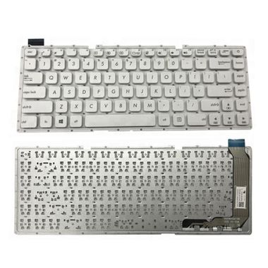 US notebook keyboard for Asus x441 series laptop keyboard white