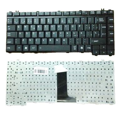 Spanish keyboard for Toshiba satellite laptop keyboard black