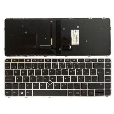 US laptop internal keyboard for HP elitebook 840 g3 745 g3 series notebook keyboard for laptop with backlit