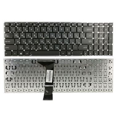 Replacement Russian layout keyboard laptop for Asus Black small Enter.