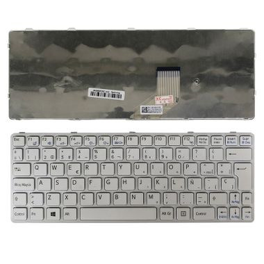 Spanish laptop keyboard for SONY VAIO SVE11 series notebook keyboard