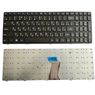 US laptop keyboard for Lenovo ideapad g500 series keyboard with frame