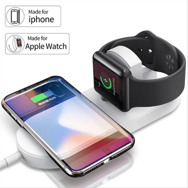 CF61 Wireless Charger  2 in 1 Fast Charging for Mobile Phone/Watch