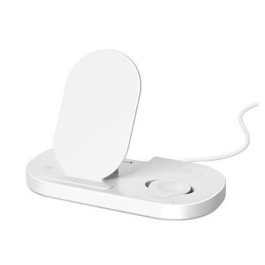 Z6S Foldable Wireless Charger 3in1 Charging Stand 15W for Iphone,apple watch and air pods