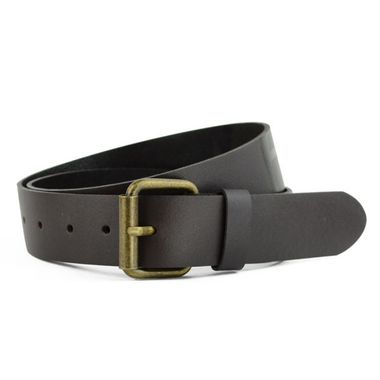 Men Vegetable Tanned Split Leather Belt