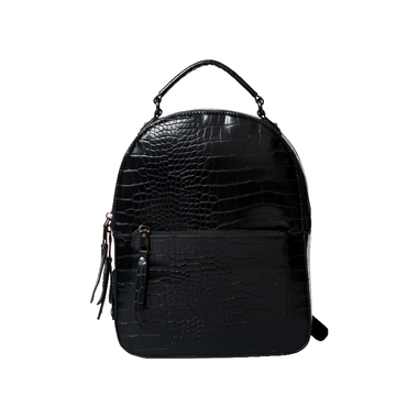 Women Crocodile Pattern PU Backpack