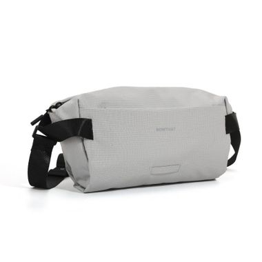 Unisex Simple Multifunctional Nylon Small Sling Bag with Key Buckle