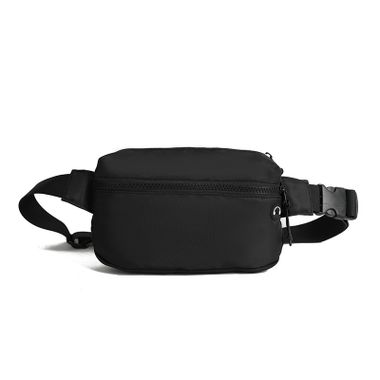 Multifunctional Nylon Sling Bag with Headphone Hole & Quick Release