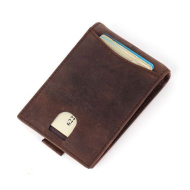 Men's RFID Blocking Leather Money Clip