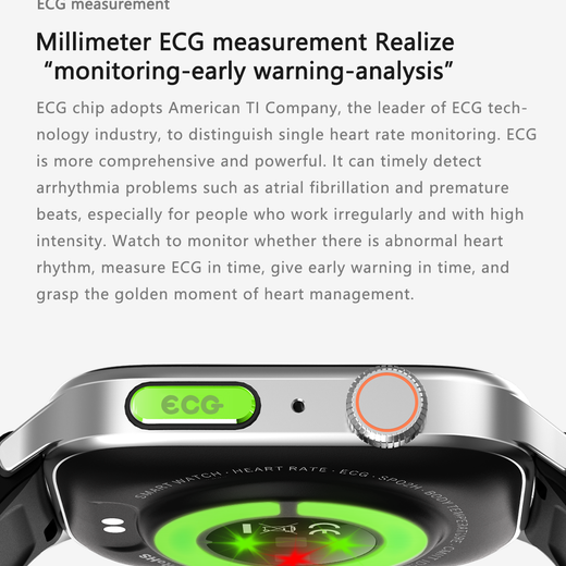 Buy Wholesale China Medical Level Ecg Touch Screen Watch 6 Smart