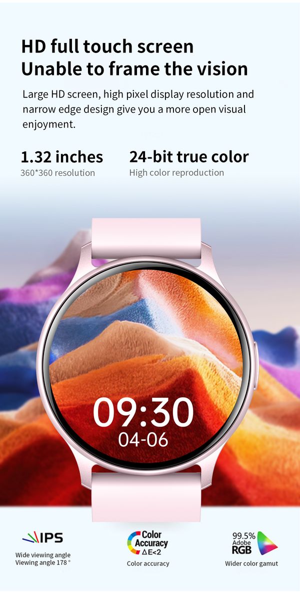 Round Face Smart Watch 3