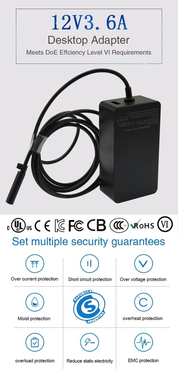 12v 3.6a Microsoft Adapter (5)