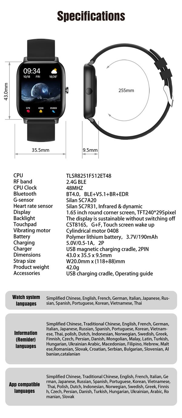 Mc91 Smart Watch 14